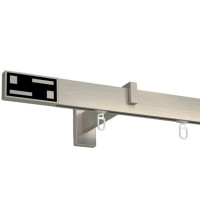 Карнизи для штор SQUARE LINE (Сталь G-tech) 3.0м